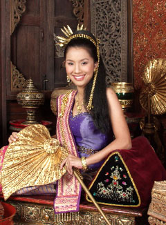 Thailand lady in Chiang Mai.